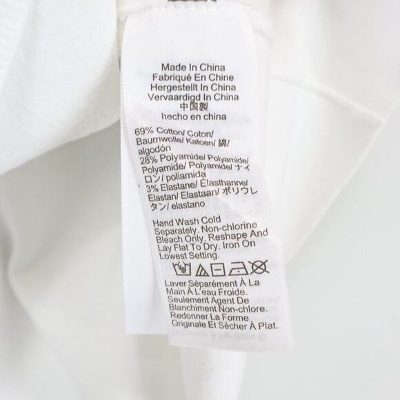 J.Crew Sweater Shell Premium Ultra Fine Cotton White Size XL NWT - Picture 8 of 8